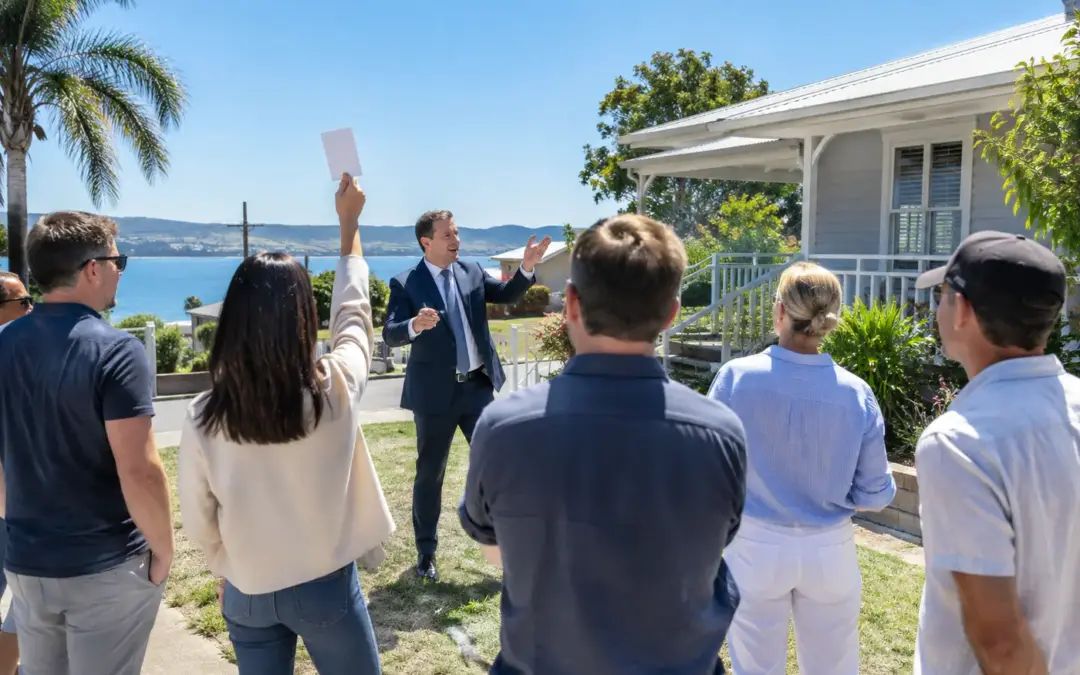 How to Bid at Auction on the Central Coast